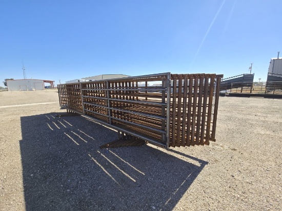 (10) 24' Cattle Panels and (1) 24' Panel w/11'9" Gate
