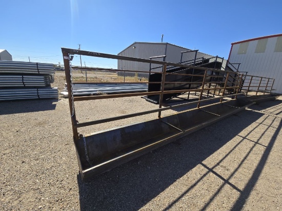 24' Cattle Panel w/Trough