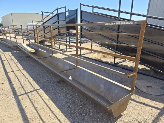 24' Cattle Panel w/Trough