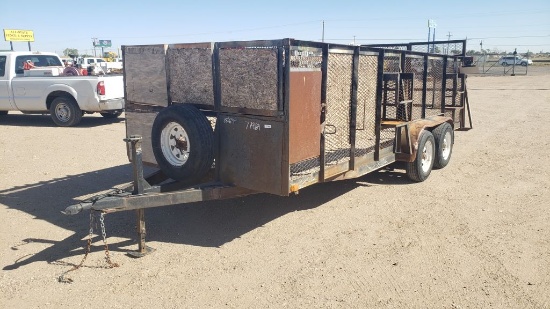 2002 Shopmade Landscape Trailer