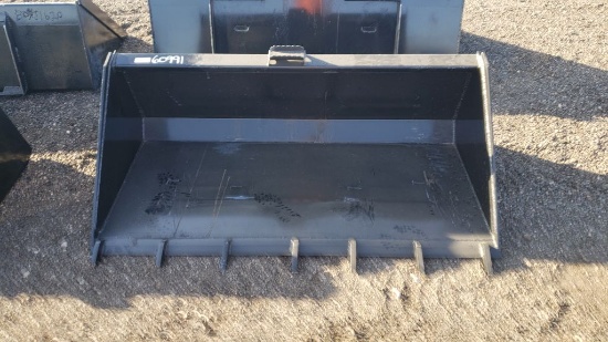 66"  Skid Steer Bucket w/Teeth