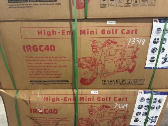 2025  IRGC40  Mini Golf Cart