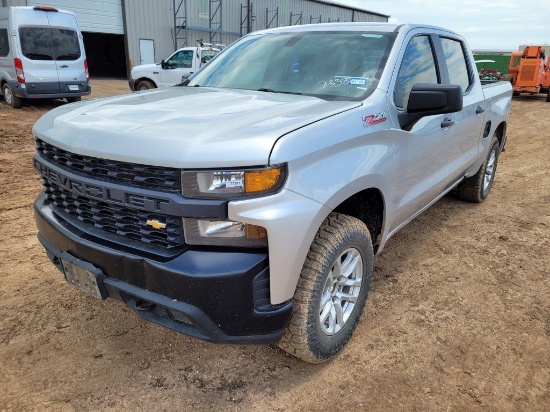 2019  Chevrolet  Silverado 1500 W/T  Crew Cab / LWB 4D  Work Truck