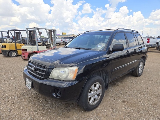 2003  Toyota  Highlander Limited  SUV 4D