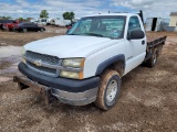 2004  Chevrolet  Silverado 2500  Regular Cab 2D Flatbed   Pickup Truck
