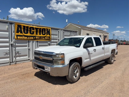 2015 Chevrolet Silverado 2500 W/T Crew Cab / LWB / SWB 4D Work Truck