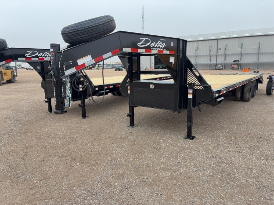 2026 Delta Manufacturing, Inc. Flatbed Trailer