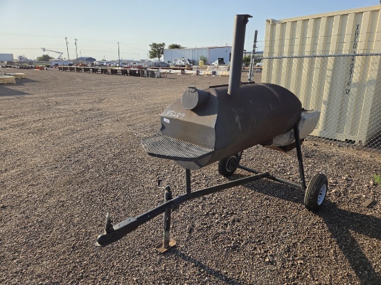 Pull Behind Smoker Trailer