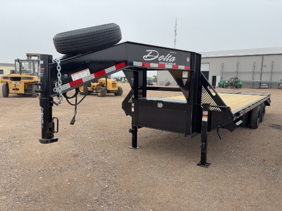 2026 Delta Manufacturing, Inc. Flatbed Trailer
