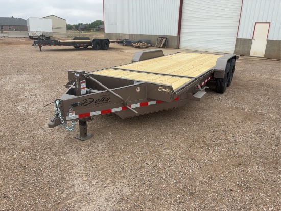 2026 Delta Manufacturing, Inc. Flatbed Trailer