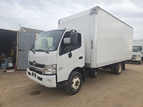 2019 Hino 195 Cab-Over-Engine / Single Box Truck