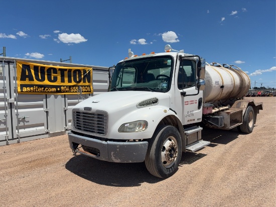 2007 Freightliner M2 106 Medium Duty Single Axle Conventional Cab Delivery Truck Tanker