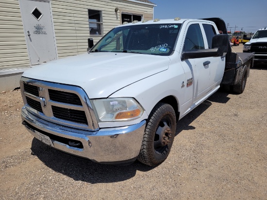 2012 Ram 3500 ST Crew Cab Flatbed Pickup