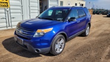 2014 Ford Explorer XLT SUV 4D