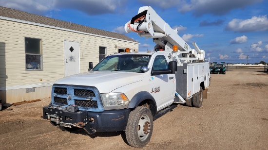 2014 Ram 5500 Service Bucket Truck 4WD