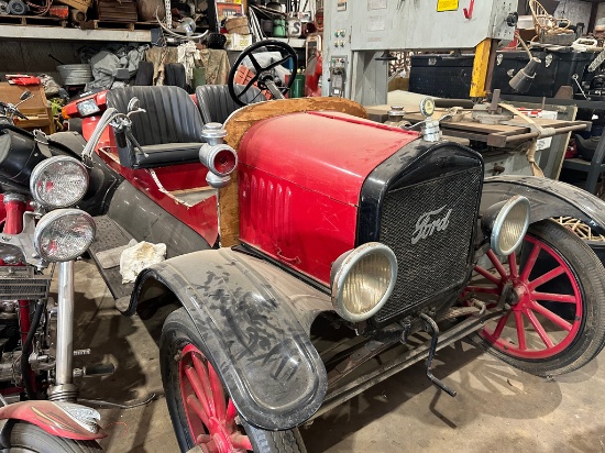 Red Model T Does Not Run