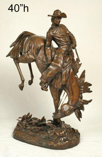 Bronze Outlaw Bronco