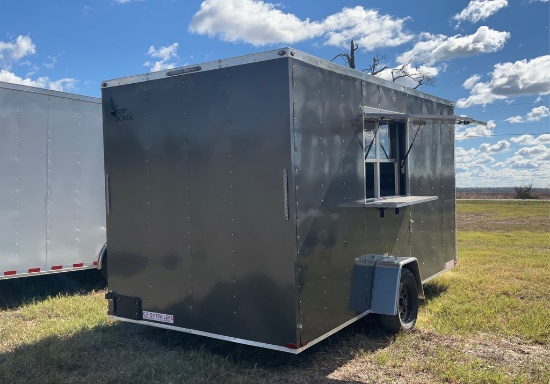 7x14 Food Trailer 2023 5RTBE1414PD078706 LARK UNITED MANUFACTURING