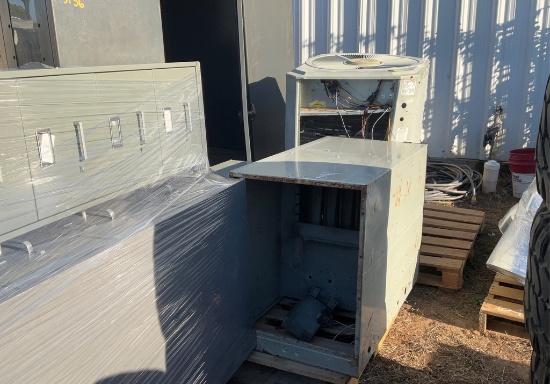 AC units and filing cabinets