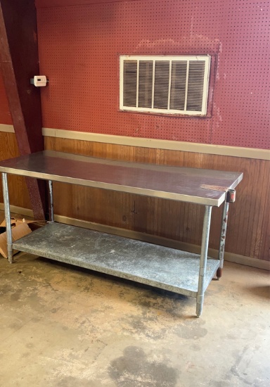Stainless steel table 6Ft
