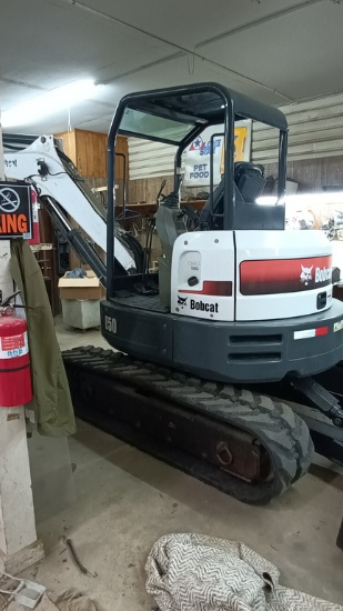 2015 E50 Bobcat Excavator