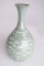 Gray Porcelain Bottle Vase With Flying Geese