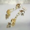 Set Vintage Estate Jewelry - Benioff's 7044 k1 Pair Clip Earrings & Necklac