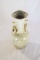 Antique 19th century Chinese Monochrome Porcelain Vase in Celadon Crackle G