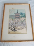 Apple Blossom Temple Print