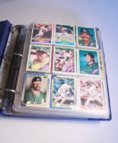 Baseball Cards From 1983-early 90's - Blue Binder(Great Condition)