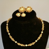 Set 3 - Vintage Estate Strand Chain and Pearls & Pair Nest Pe