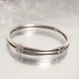 Sterling Silver Link Hinge Braclet