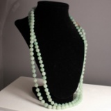 Glass Beads Long Necklace