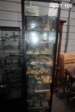 DISPLAY CASE - COLLECTOR MODEL ARMY SCENES, JETS, TROOPS, ETC (11 SHELVES)