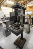 Central Machinery Floor Drill With Machinist Vice