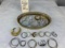 (16) Fashion Hoop Earrings & (5) Fashion Rings