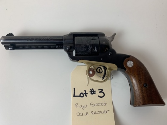 Ruger Mod: Bearcat S/N: 91-12744 22 LR Revolver