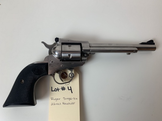 Ruger Mod: Single-Six S/N: 65-21688 22 Cal Revolver