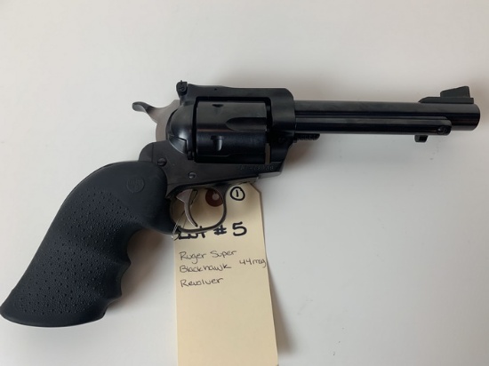 Ruger Mod: Super Blackhawk S/N: 8778068 44 Mag Cal Revolver