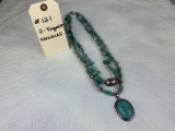 (2) Turquoise Necklaces
