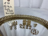(6) Pairs of Gold Filled Earrings