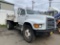 1999 F80 Ford Dump Truck 5-7 yd  Manual, Air Brakes, Diesel, Cummins Engine