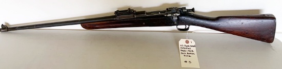 U.S Rock Island Arsenal Model 1903 S/N:415919 Bolt Action Rifle