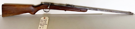 Remington Model 33 22 SL/LR NSN Bolt Action Rifle