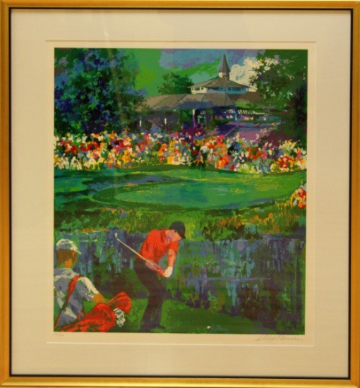 LEROY NEIMAN VALHALLA  PGA 2000 SIGNED SERIAGRAPH