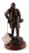 BRONZE SCULPTED FIGURE OF JOHN WESLEY BY STEARMAN