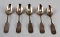 ANTIQUE HOPE & BRO STERLING SILVER TABLESPOON LOT