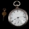 ANTIQUE AMERICAN WALTHAM SILVER COIN  POCKET WATCH