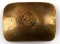 US CIVIL WAR ERA BRASS BELT BUCKLE VERMONT