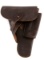 GERMAN WWII BROWN LEATHER HIGH POWER HOLSTER